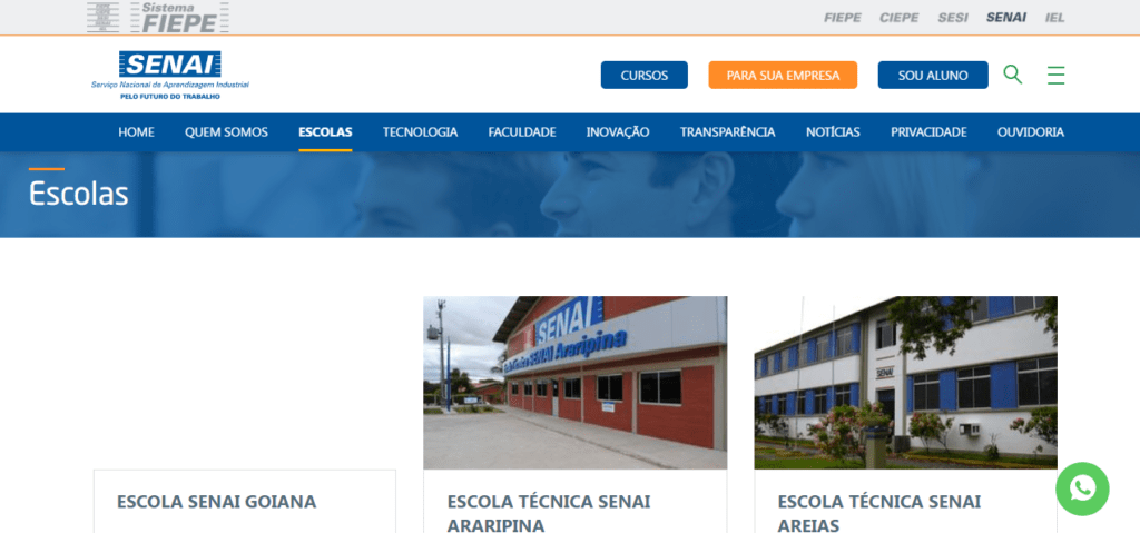 Portal SENAI Pernambuco